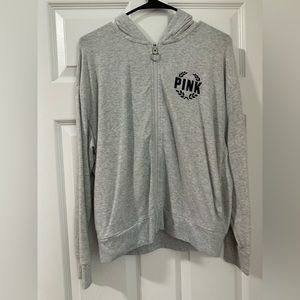 Pink hoodie